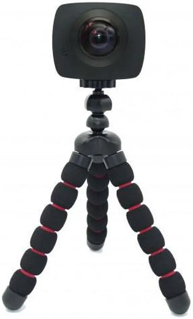 Alt view image 13 of 17 - iview 360 PRO Sport Camera Sony CMOS 8MP Pixels Dual Lens 720 Degree Panoramic View VR Format Compatible with All VR Devices TV Tuners & Video Capture Black (360 Pro Camera)