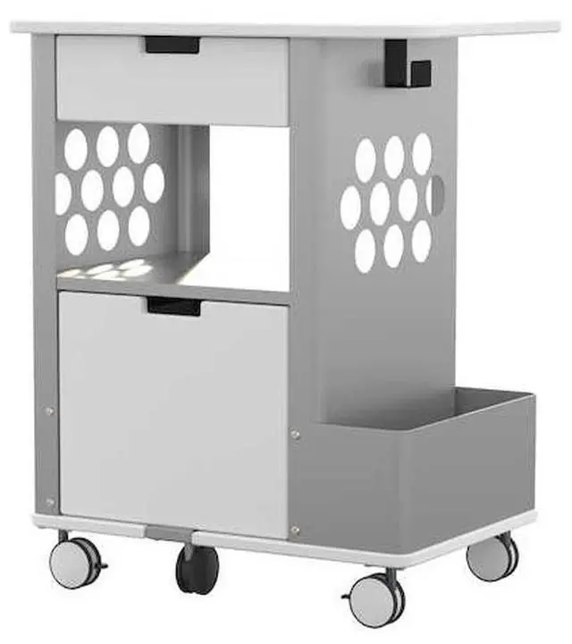 Alt view image 2 of 11 - Safco 5202WH Mobile Storage Cart