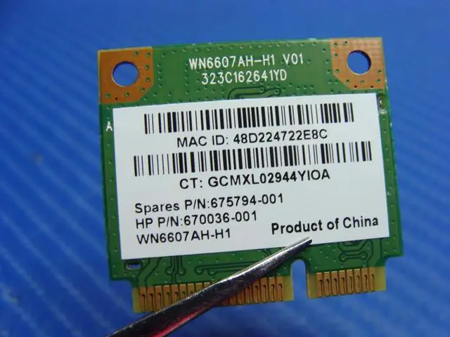 Alt view image 3 of 4 - HP Pavilion 14-b109wm 14" Genuine Laptop WiFi Wireless Card 675794-001