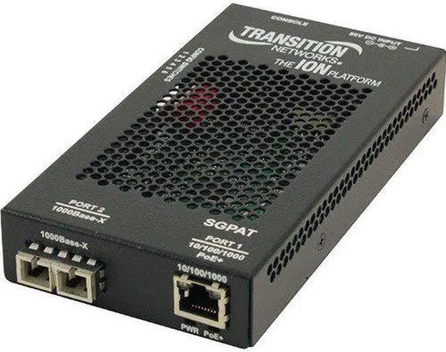 Alt view image 7 of 8 - Transition Networks SGPAT1013-105 Transceiver/Media Converter