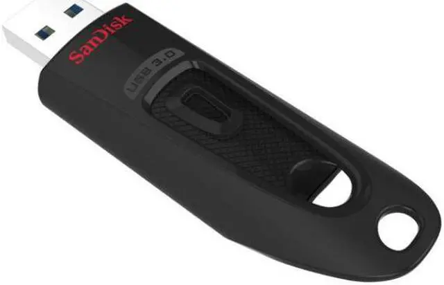 Alt view image 2 of 7 - SanDisk® Ultra USB 3.0 Flash Drives, 32GB, Black, Pack Of 2 Flash Drives, SDCZ48-032G-A46DT