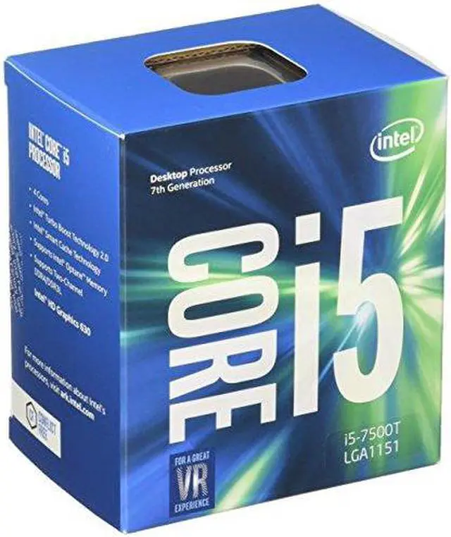 Alt view image 8 of 16 - Intel Core i5-7500T Quad-core (4 Core) 2.70 GHz Processor - Socket H4 LGA-1151 Retail Pack - 1MB - 6MB Cache - 8 GT/s DMI - 64-bit Processing - 3.30 GHz Overclocking Speed - 14 nm