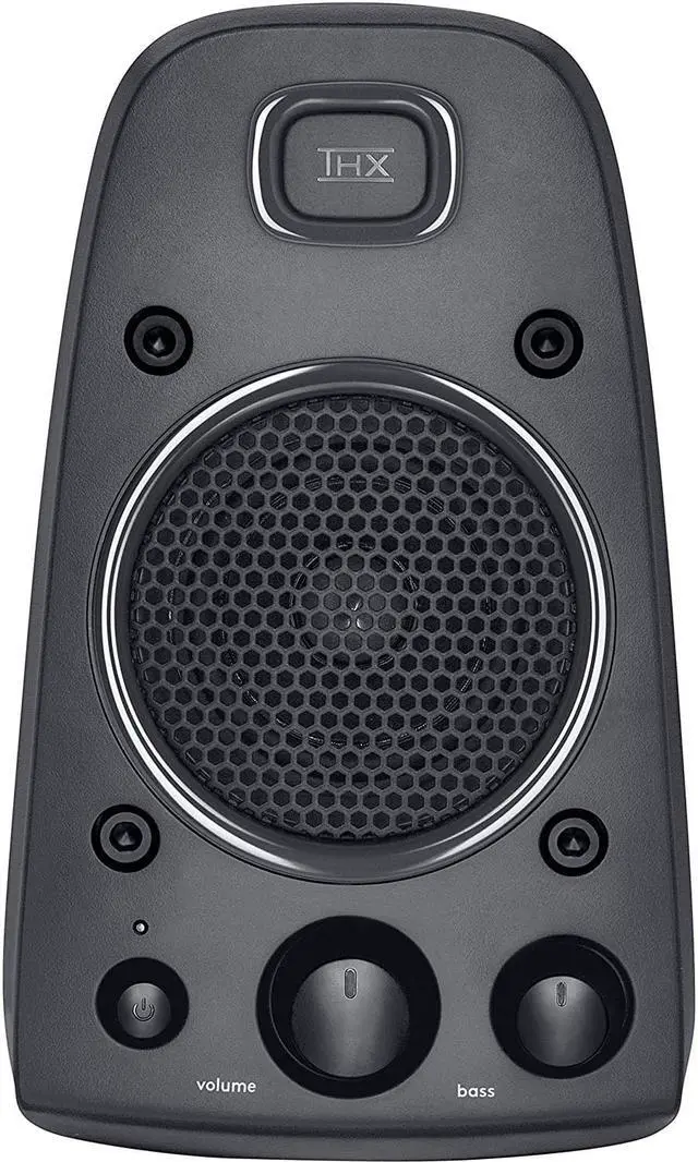 Alt view image 3 of 16 - Logitech Z625 THX Certified 3 Piece 2.1 Channel Multimedia Computer Speakers