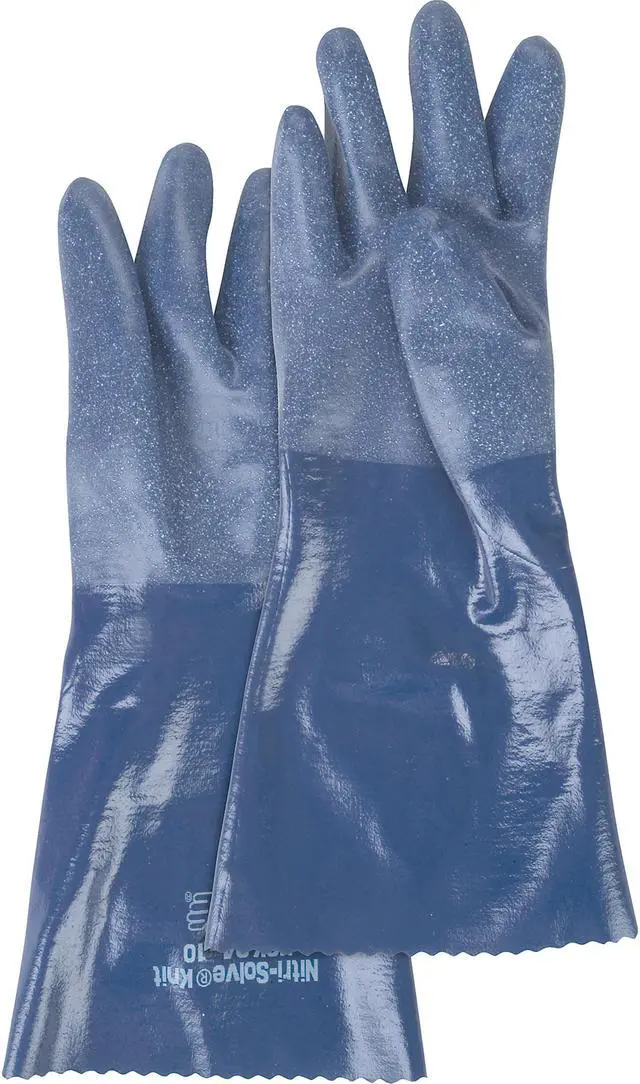 Main image of Showa Chemical Resistant Gloves Blue   NSK24-09