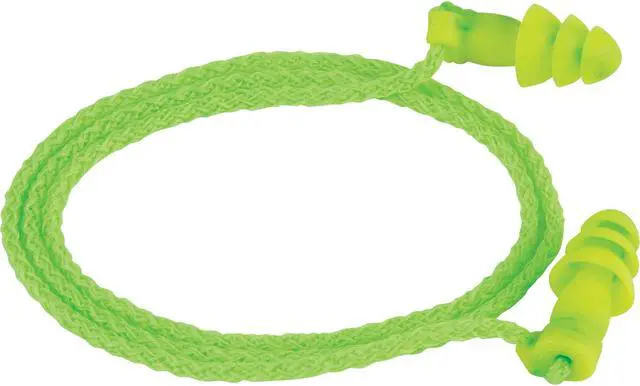 Alt view image 2 of 4 - MOLDEX 6455 Jetz(R) Reusable Soft Plastic Ear Plugs, Flanged Shape, 27 dB,