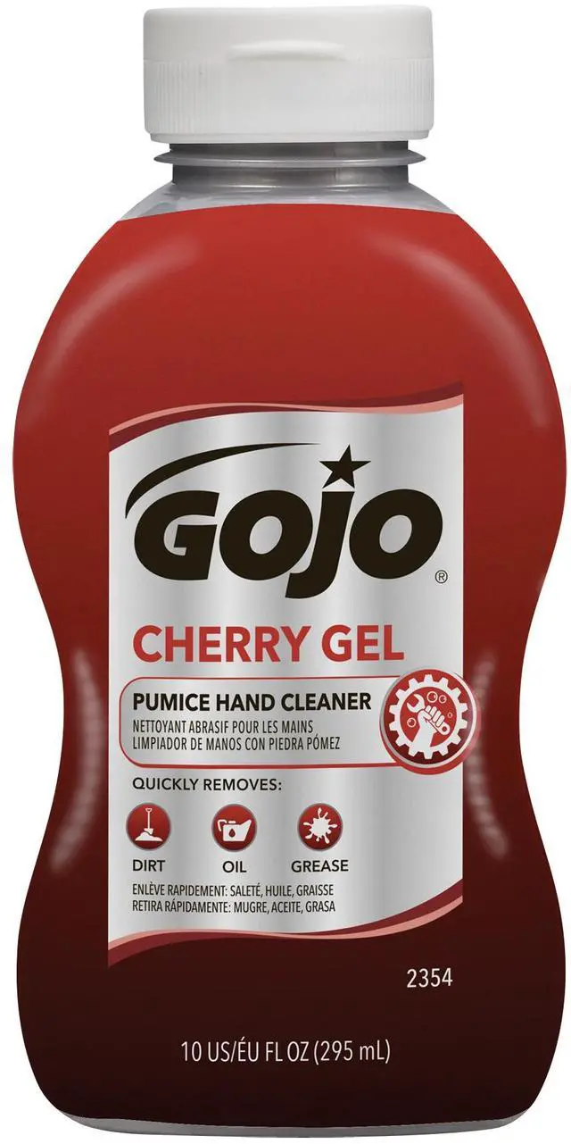 Alt view image 4 of 5 - GOJO 2354-08 Gel Hand Cleaner, Cherry, Red