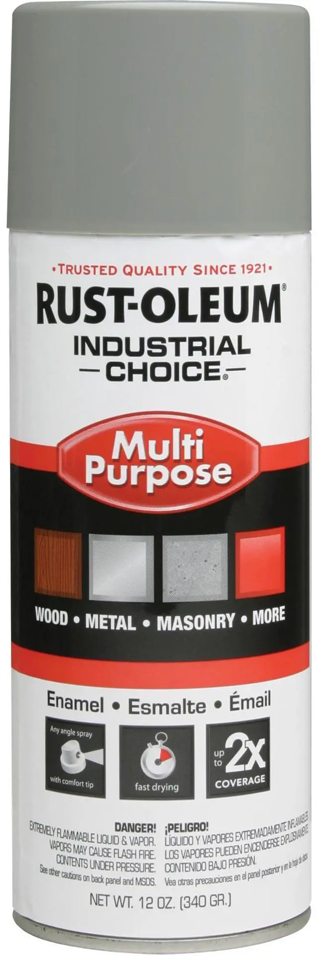 Alt view image 2 of 2 - Rust-oleum Spray Paint Dove Gray   1684830