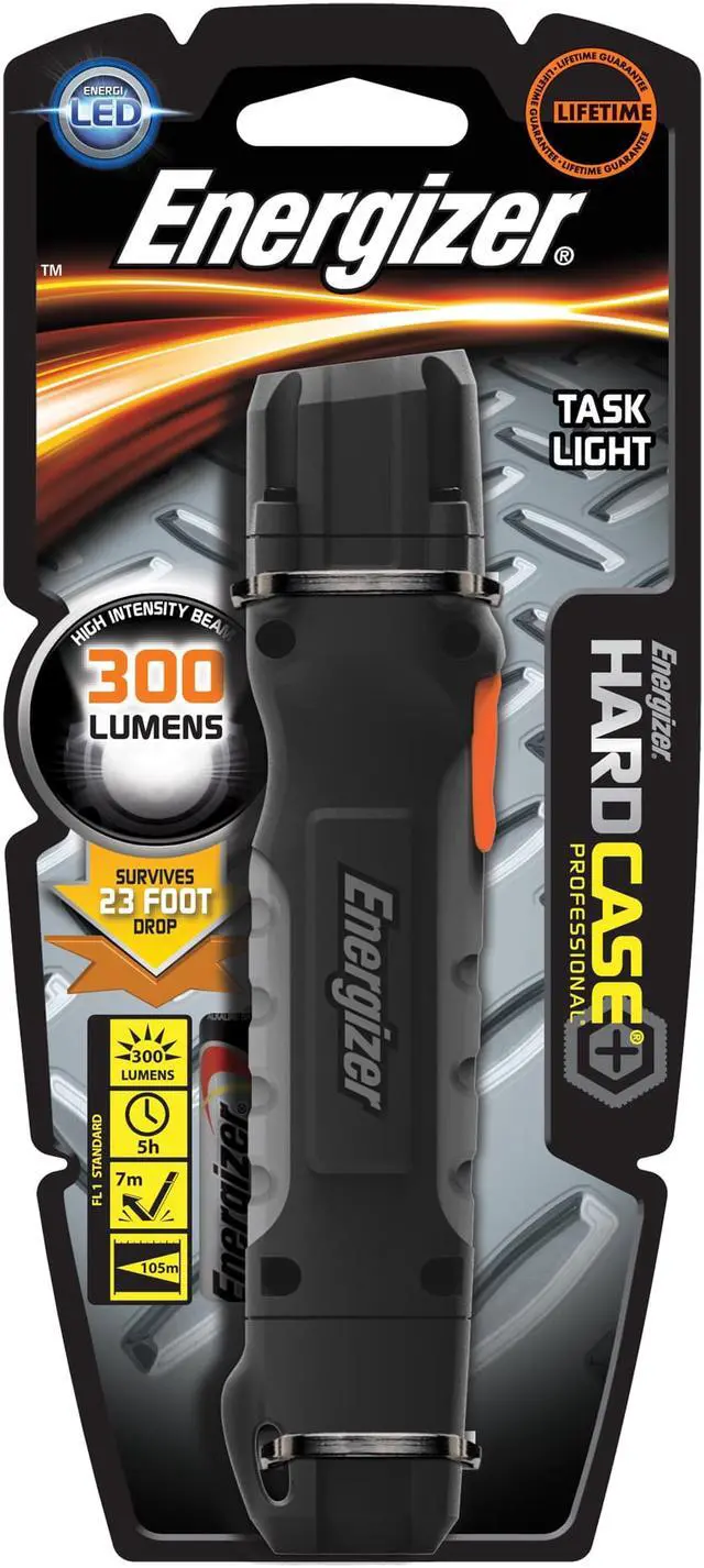 Alt view image 16 of 20 - ENERGIZER TUF2AAPE Hard Case LED Flashlight, Black, AA, 300 lm