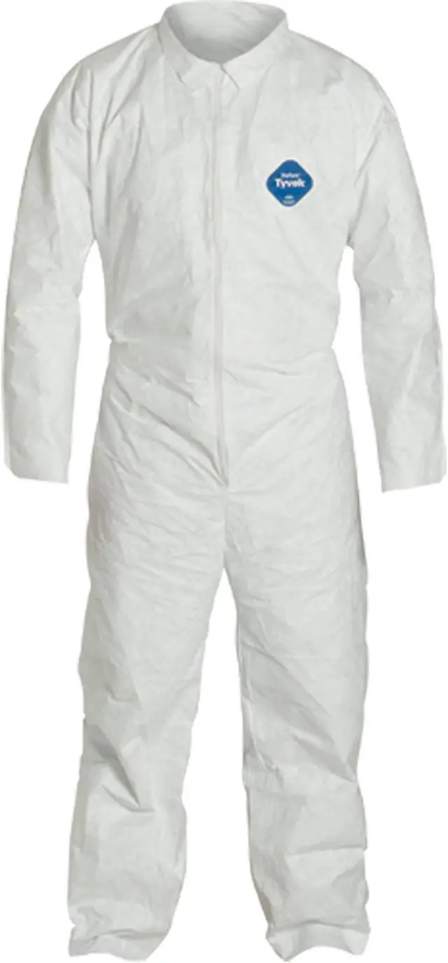 Alt view image 4 of 7 - Dupont Tyvek Coverall Zip Ft  Size Xl