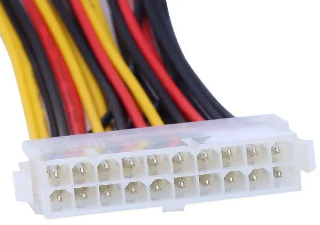 Alt view image 5 of 6 - 1PC ATX 20-Pin Male To 24-Pin Female Power Supply Adapter Cable For Laptop PC New