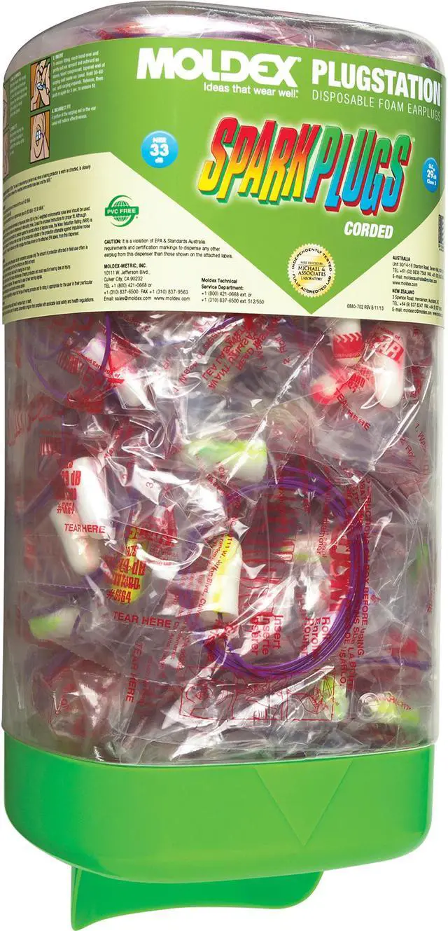 Main image of Moldex Ear Plug Dispensing System,33dB,PK150  6880