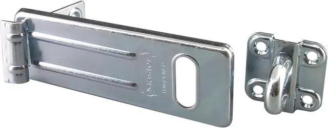 Alt view image 3 of 5 - MASTER LOCK 706 Hasp,Natural,6 In. L