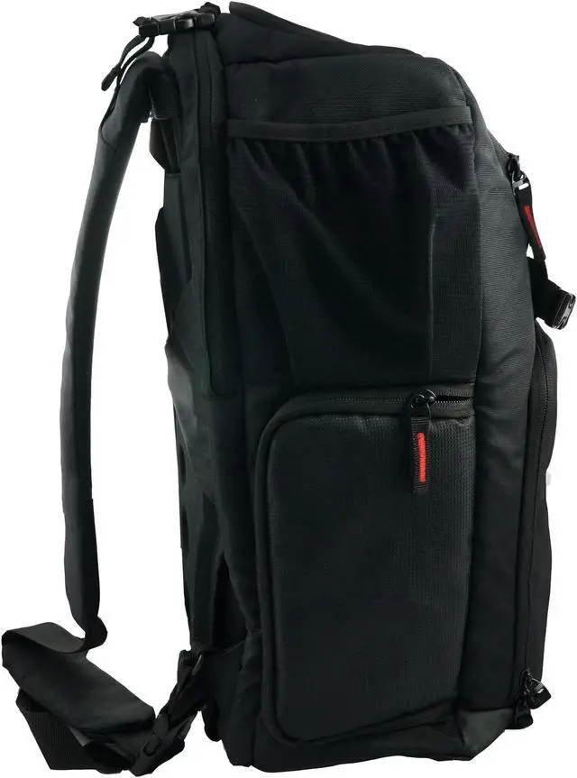 Alt view image 4 of 7 - Deco Gear DSLR Camera Backpack, Customizable Compartments for Cameras, Lenses, Accessories & 15'' Laptop, Weather Protective, Perfect for Canon Nikon & Sony Photographers (Turns Into Sling Bag)