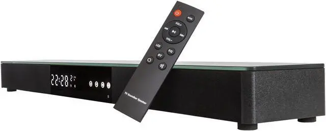 Alt view image 4 of 13 - Deco Gear Home Theater Surround Sound 31" Soundbar | 40 Watts 2.1 CH Audio, Bluetooth, NFC