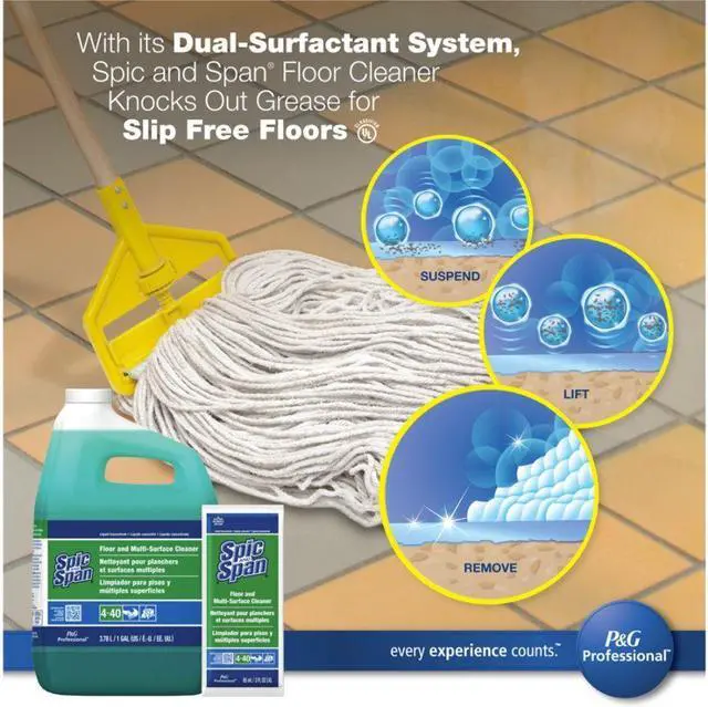 Alt view image 12 of 19 - Liquid Floor Cleaner, 1 gal. Bottle, 3/Carton