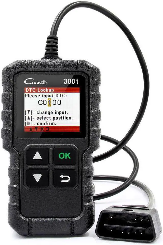 Main image of Multi-language OBD2 Code Reader Scanner Creader 3001 OBDII/EOBD Car Diagnostic Tool CR3001 For 60% Fault Code