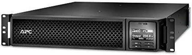 Alt view image 2 of 7 - APC Smart-UPS SRT 3000VA RM - UPS (rack-mountable / external) - AC 220/230/240 V - 2700 Watt - 3000 VA Lead Acid - RS-232, USB - output connectors: 10 - 2U - black - with APC UPS Network Management Ca