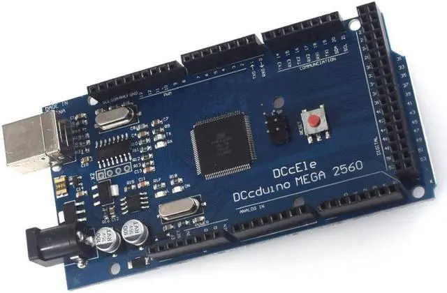 Alt view image 5 of 7 - HW-283 MEGA2560 R3 REV3 ATmega2560-16AU CH340G Board ON USB Cable Compatible for Arduino No USB Line