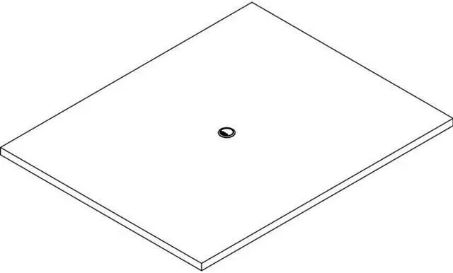 Alt view image 2 of 4 - Lorell PRC4860ES Prominence 2.0 Rectangular Conference TableTop, 60" TT Width x 48" TT Depth x 1.50" TT Thickness - Espresso - LLRPRC4860ES