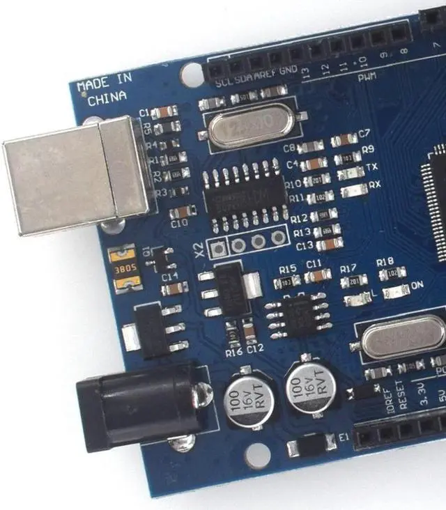 Alt view image 6 of 7 - HW-283 MEGA2560 R3 REV3 ATmega2560-16AU CH340G Board ON USB Cable Compatible for Arduino No USB Line