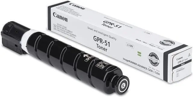 Alt view image 6 of 6 - Canon GPR-51 Original Toner Cartridge - Black - Laser - 19000 Pages - 1 Each