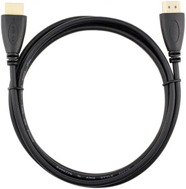 Alt view image 4 of 5 - HDMI Cable Male to Male Gold Plated HDMI 1.4V 1080P 3D for PS3 projector HD LCD Apple TV computer cable