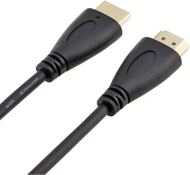 Alt view image 3 of 5 - HDMI Cable Male to Male Gold Plated HDMI 1.4V 1080P 3D for PS3 projector HD LCD Apple TV computer cable