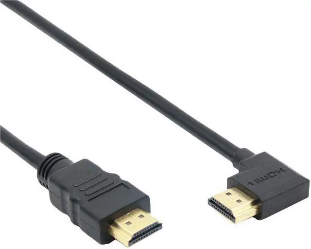 Alt view image 2 of 6 - HDMI Male to Male Cable Cord Converter For XBOX HDTV DVD Video HDMI Down & Up & Left & Right Angled  90 degree HDMI cable