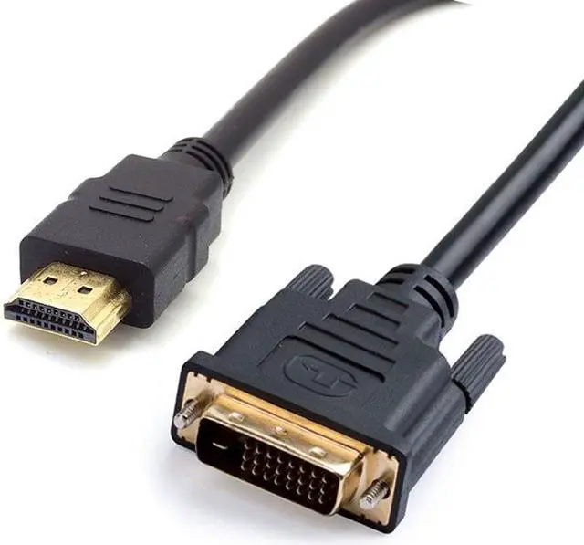 Main image of HDMI to DVI Adapter Cable HDMI Male to DVI-D 24+1 Pin Male 1080P Video Converter Cable for LCD DVD HDTV XBOX HDMI Cable