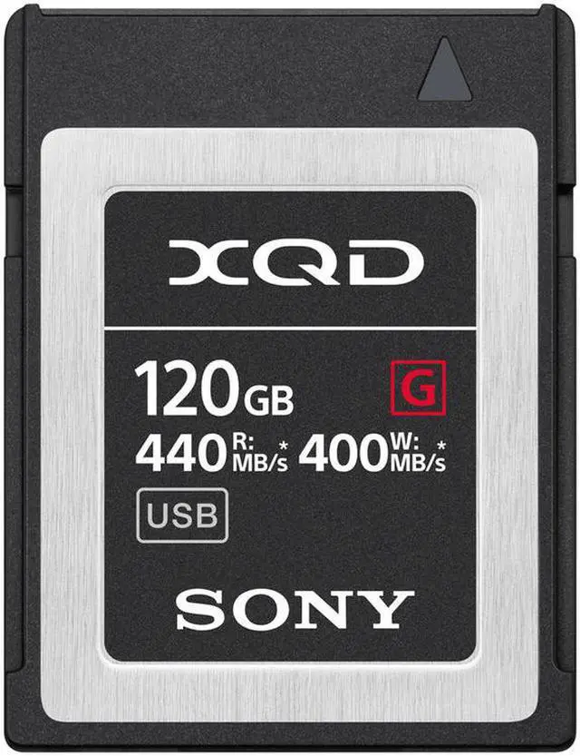 Alt view image 2 of 11 - Sony G-Series QD-G120F - Flash memory card - 120 GB - XQD