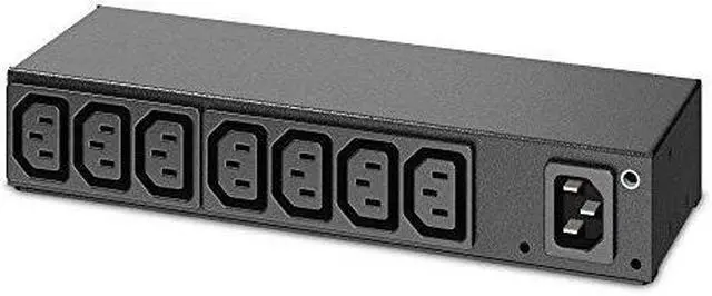 Alt view image 4 of 13 - Apc Ap6015a Power Distribution Unit (Pdu) 0U/1U Black 8 Ac Outlet(S)