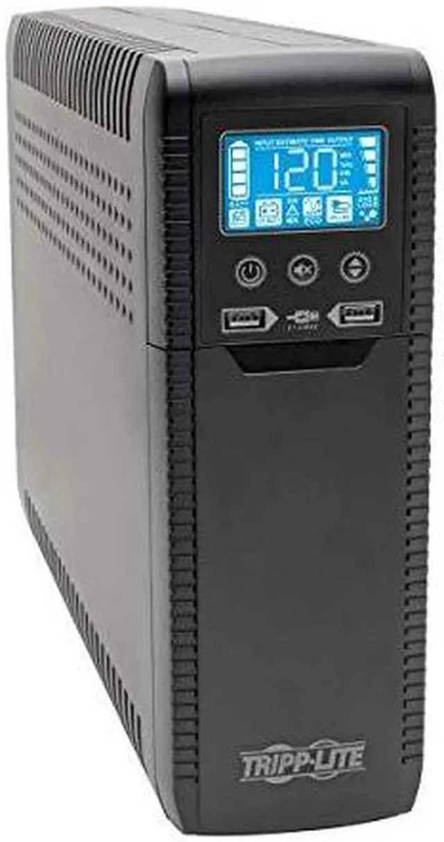 Alt view image 7 of 17 - Tripp Lite ECO1500LCD 1440 VA 900 Watts 10 Outlet Line Interactive UPS with USB