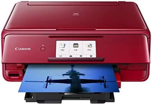 Alt view image 7 of 7 - Canon PIXMA TS8120 (2230C042) Duplex Up to 4800 x 1200 DPI USB/Wireless Color InkJet All-In-One Printer
