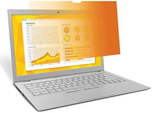 Alt view image 6 of 20 - 3M Frameless Gold Privacy Filter for 15.4" Widescreen Touch MacBook Pro 16:10