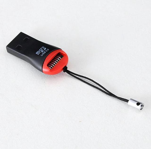 Alt view image 2 of 3 - New High Speed Mini Usb 2.0 Micro Sd T-Flash Tf M2 Memory Card Reader