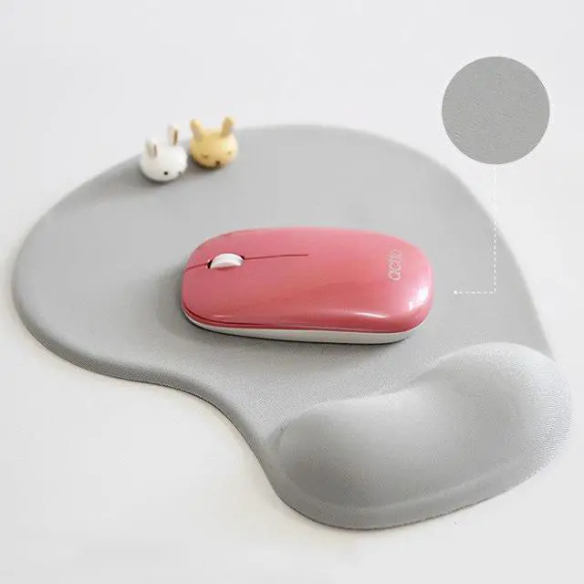 Alt view image 2 of 5 - Wrist Protect Optical Trackball PC Thicken Mouse Pad Support Wrist Comfort Mouse Pad Mat Mice for Game