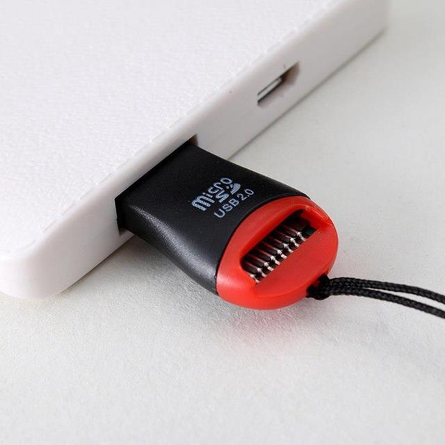 Alt view image 3 of 3 - New High Speed Mini Usb 2.0 Micro Sd T-Flash Tf M2 Memory Card Reader