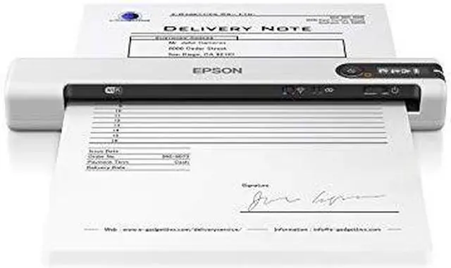 Alt view image 2 of 12 - Epson DS-80W Sheetfed Scanner - 600 dpi Optical