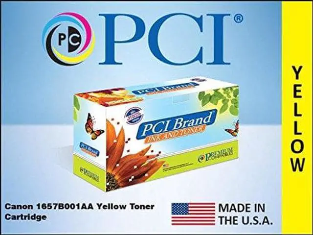 Alt view image 2 of 4 - Pci Canon 1657B001aa Yellow Toner Cartri