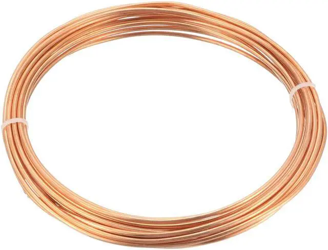Main image of Refrigeration Tubing, 5/64" OD x 3/64" ID x 9.8 Ft Soft Coil Copper Tubing