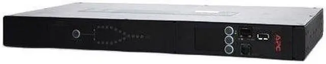 Alt view image 3 of 7 - APC AP4430 Rack ATS, 200 / 208V, 20A, L6-20 in, 8 x C13, 1 x C19 out