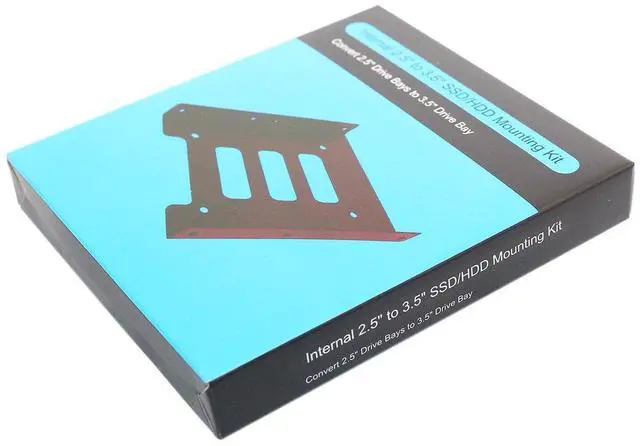 Alt view image 7 of 7 - SSD Mounting Bracket,SSD Bracket 2.5 to 3.5 Adapter SSD HDD Metal Mounting Bracket Adapter Hard Drive Holder for PC SSD (Pack of 2)