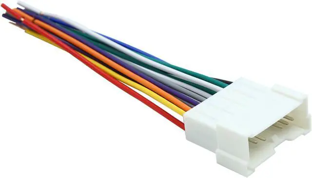 Main image of DC 12V 16 Pin Car Female DVD Radio Wire Harness Adapter Connector for Hyundai