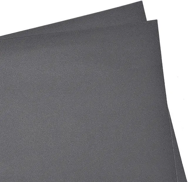 Alt view image 5 of 5 - 500 Grits Wet Dry Sandpaper, 11 x 9" Waterproof Sandpaper Sheets Silicon Carbide 10pcs