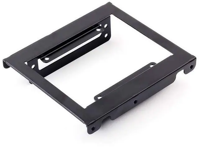 Alt view image 4 of 5 - Dual 2.5" to 3.5" HDD & SSD Converter Bracket Converts 2.5" Notebook Hard Drive to 3.5" Desktop Hard Drive Bay Mounting Bracket Adapter Mac | PC | Linux