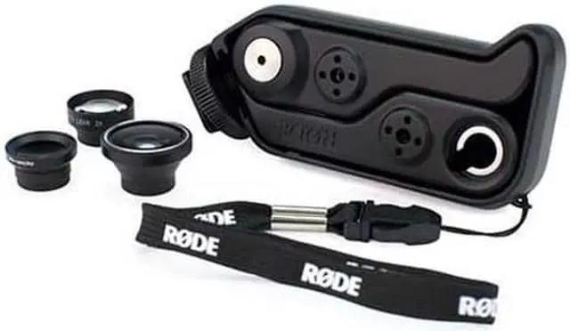 Alt view image 4 of 6 - Rode RODEGRIP+ Multi-purpose mount & lens kit for iPhone 4 & iPhone 4S
