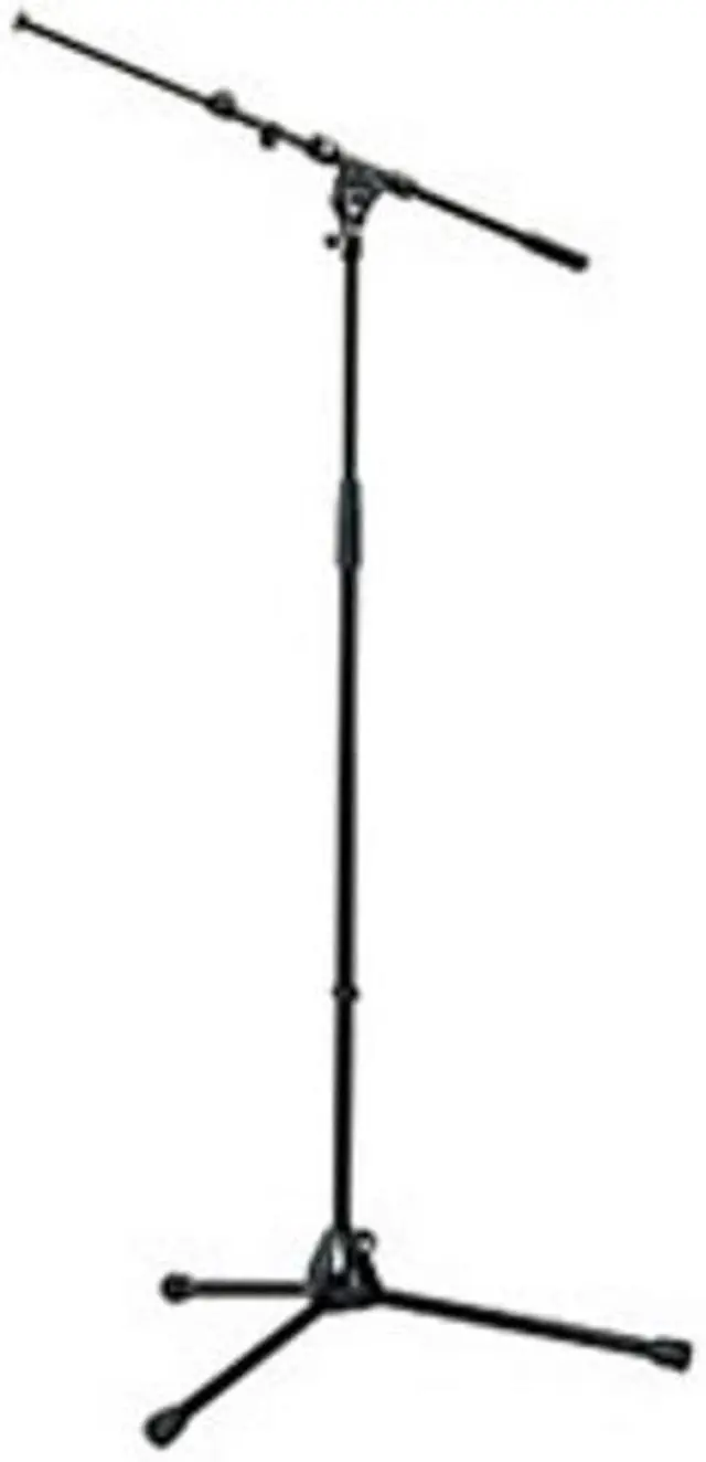 Main image of K&M Professional Top-Line Tripod Microphone Stand With Telescoping Boom Arm - Black Black