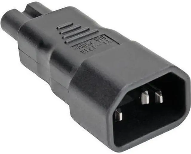 Main image of Tripp Lite IEC C14 to IEC C7 Power Cord Adapter - 10A 250V Black