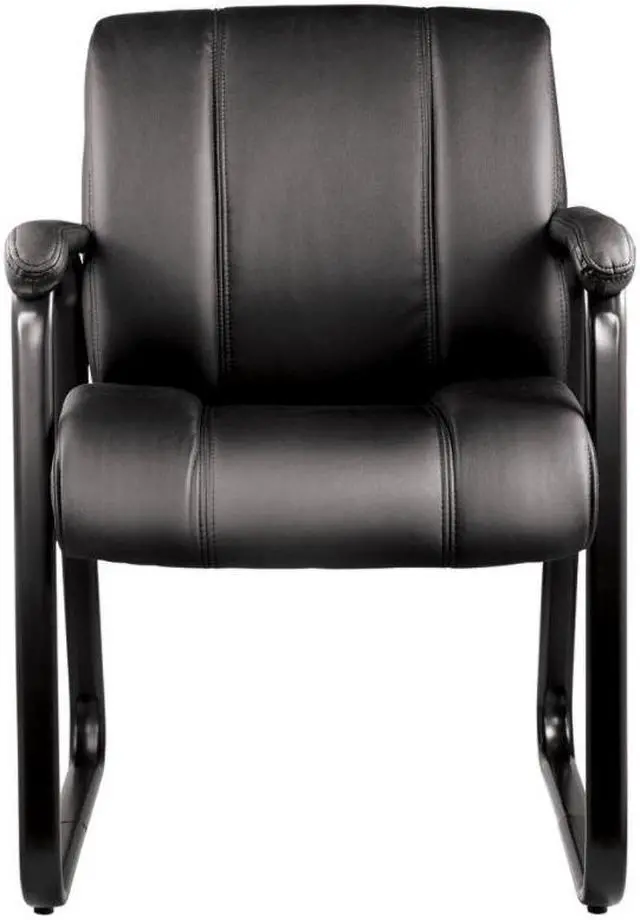 Alt view image 2 of 7 - Brenton Studio® Bellanca Guest Chair, Black