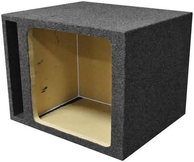 Alt view image 8 of 8 - Qpower QHD115VSQ Single Square 15" Vented Woofer Box